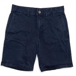 Old Navy Men's Dark Blue Flat Front Shorts